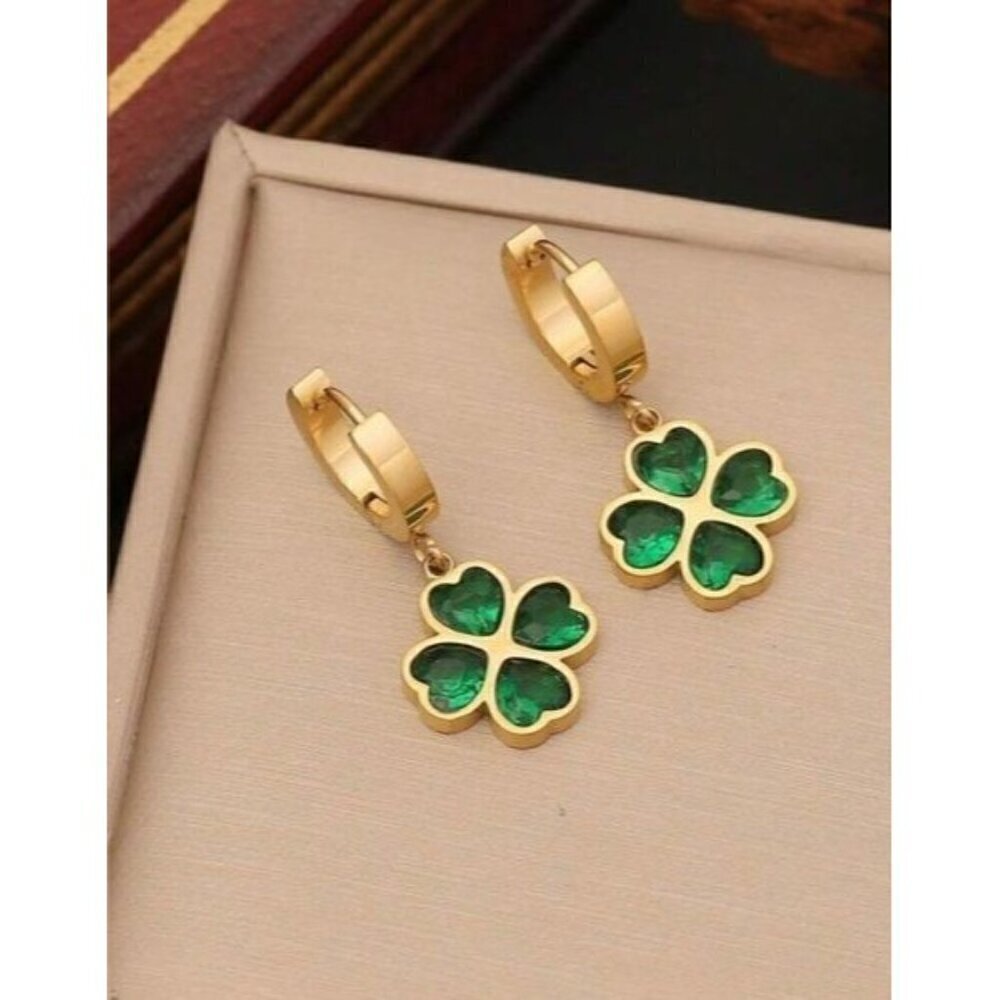 Stainless Steel Jewelry  3pcs Including Necklace, Bracelet And Earrings - Picture 3 of 9